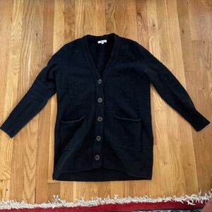 Madewell black cardigan
